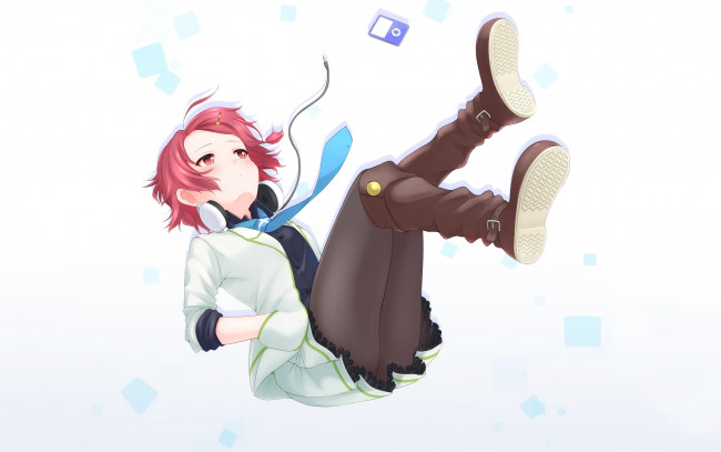 Обои картинки фото myriad colors phantom world, аниме, musaigen no phantom world, фон, девушка, взгляд