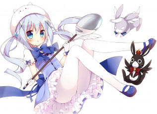 Картинка аниме gochuumon+wa+usagi+desu+ka gochuumon wa usagi desu ka