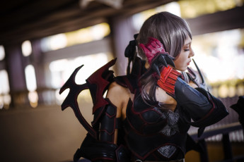 Картинка разное cosplay+ косплей девушка образ оружие