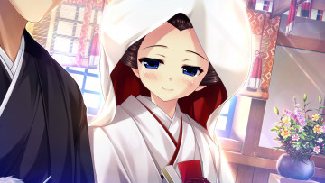 Картинка аниме haruru+minamo+ni matsufusa ema