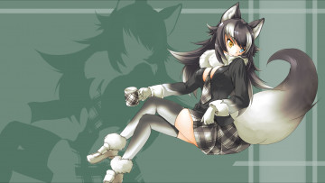 Картинка аниме kemono+friends kemono friends