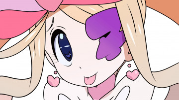 Картинка аниме kill+la+kill взгляд девушка фон