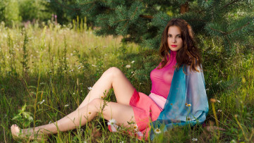 Картинка девушки -unsort+ брюнетки +шатенки фон девушка взгляд