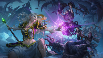 Картинка hearthstone +knights+of+the+frozen+throne видео+игры knights of the frozen throne action ролевая