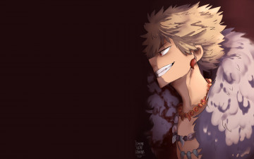 Картинка аниме boku+no+hero+academia взгляд девушка фон