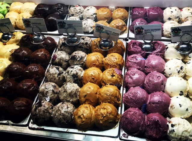 Обои картинки фото еда, мороженое,  десерты, ассорти, десерт, замороженный, йогурт