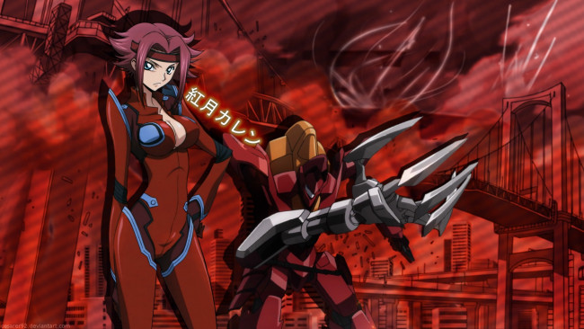 Обои картинки фото аниме, code geass, взгляд, девушка, фон