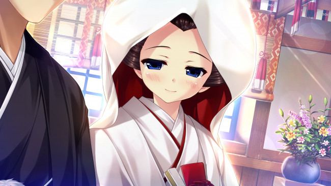 Обои картинки фото аниме, haruru minamo ni, matsufusa, ema