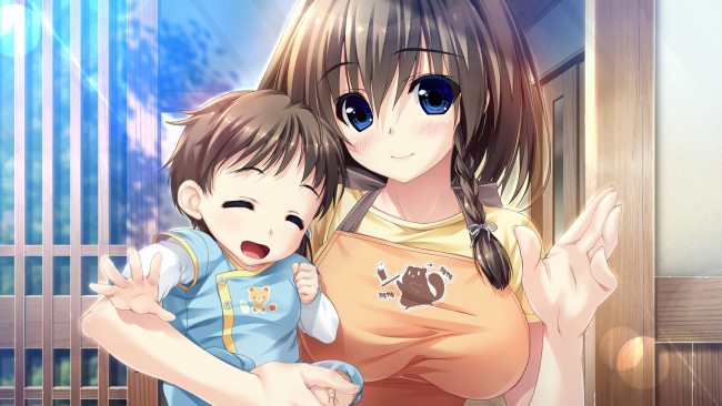 Обои картинки фото аниме, haruru minamo ni, matsufusa, ema