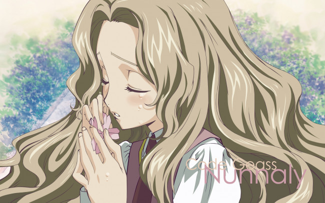 Обои картинки фото аниме, code geass, фон, взгляд, девушка