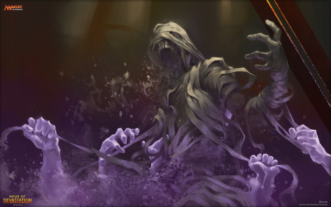 Обои картинки фото magic,  the gathering - hour of devastation, видео игры, карточная, action, ролевая, the, gathering, hour, of, devastation