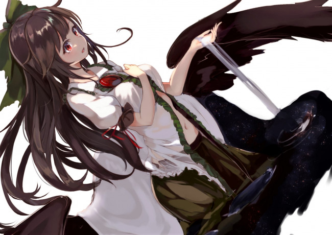 Обои картинки фото аниме, touhou