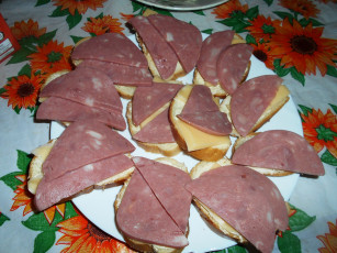 Картинка еда бутерброды +гамбургеры +канапе сыр хлеб колбаса