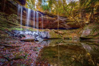 Картинка природа водопады простор