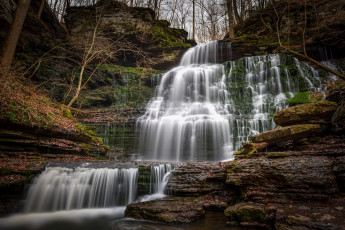 Картинка природа водопады простор