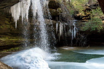 Картинка природа водопады простор