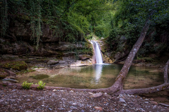 Картинка природа водопады простор