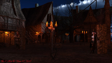 Картинка 3д+графика фантазия+ fantasy девушка взгляд фон