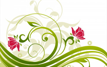 Картинка векторная+графика цветы+ flowers узор текстура винтаж векторная графика