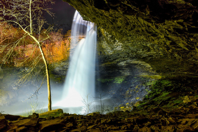 Обои картинки фото природа, водопады, простор