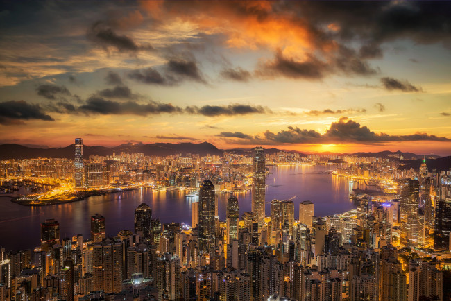 Обои картинки фото hong kong, города, гонконг , китай, простор