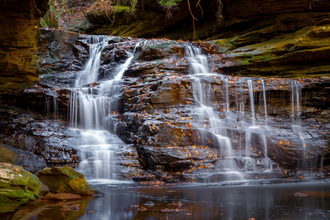 Обои картинки фото природа, водопады, простор