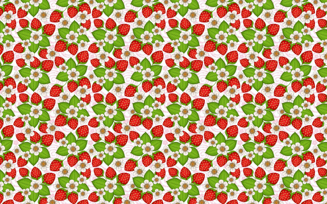 Обои картинки фото векторная графика, еда , food, клубника, земляника