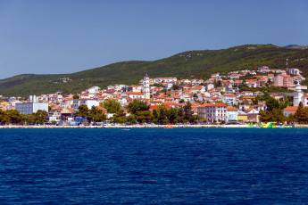 Картинка crikvenica croatia города -+панорамы