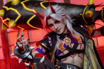 Картинка мужчины -+креатив +косплей итто косплей