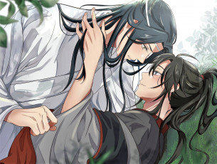 Картинка аниме mo+dao+zu+shi вэй усянь лань ванцзи