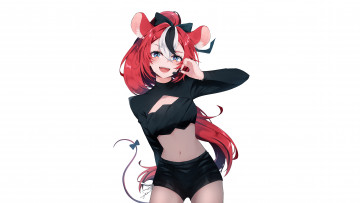 Картинка аниме животные +существа lucferz hakos baelz hololive