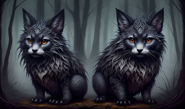 Обои картинки фото фэнтези, существа, нейросети, графика, нейроарт, ai, art, нейронные, сети, рисунки, нейро, искусство