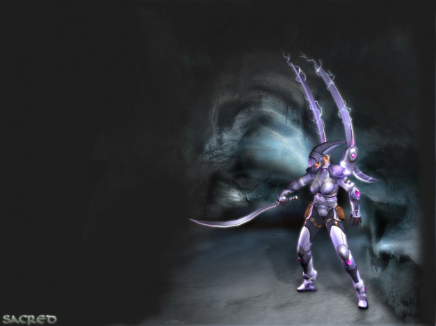 Обои картинки фото sacred, видео, игры
