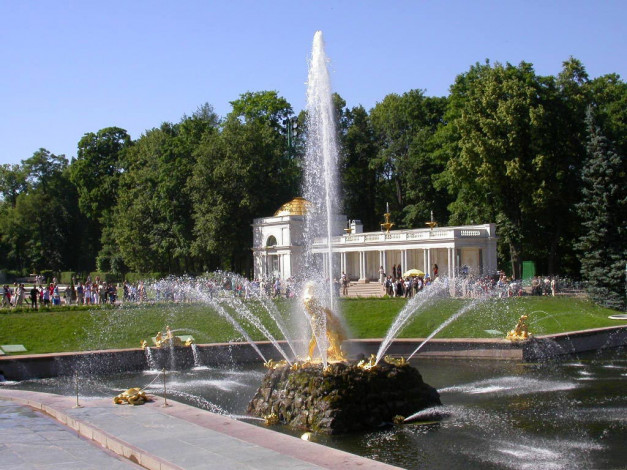 Обои картинки фото города, санкт, петербург, петергоф, россия