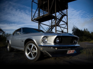 Картинка 1969 ford mustang hardtop автомобили