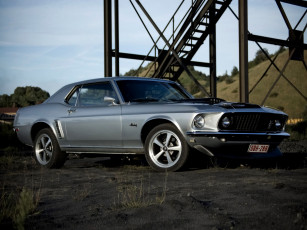 Картинка 1969 ford mustang hardtop автомобили
