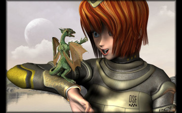 Картинка 3д графика anime аниме