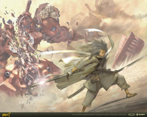 обоя аниме, samurai