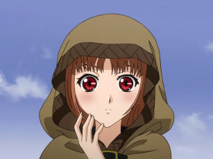 Картинка аниме spice and wolf