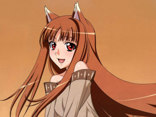 Картинка аниме spice and wolf