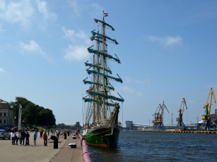 Картинка парусник вентспилсе корабли парусники