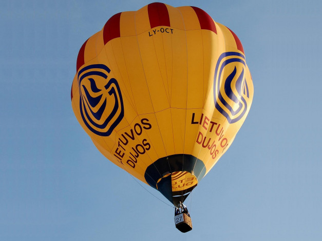 Обои картинки фото авиация, воздушные, шары