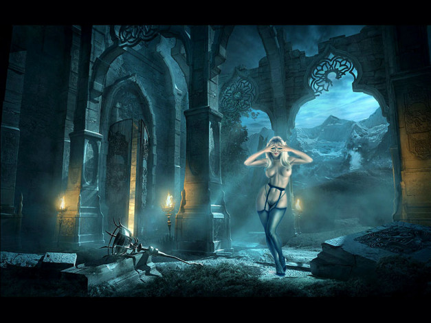 Обои картинки фото фэнтези, девушки