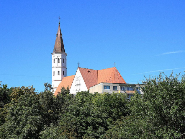 Обои картинки фото шауляй, города, католические, соборы, костелы, аббатства