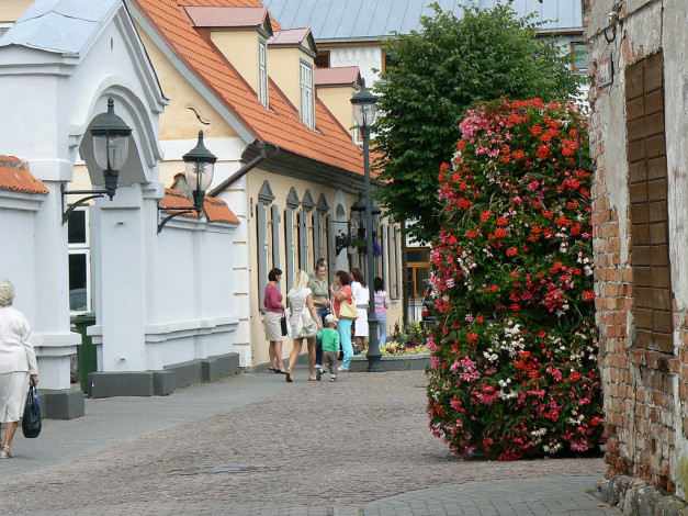 Обои картинки фото вентспилс, города, улицы, площади, набережные