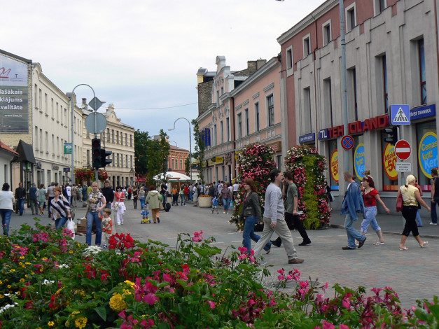 Обои картинки фото вентспилс, города, улицы, площади, набережные