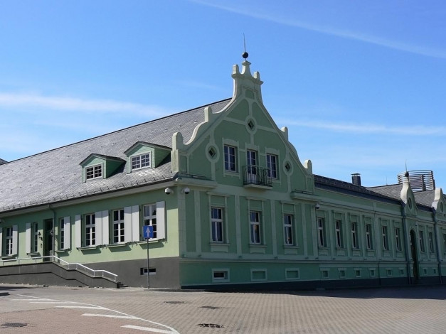 Обои картинки фото вентспилс, города, здания, дома