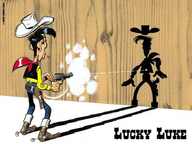 Обои картинки фото lucky, luke, мультфильмы