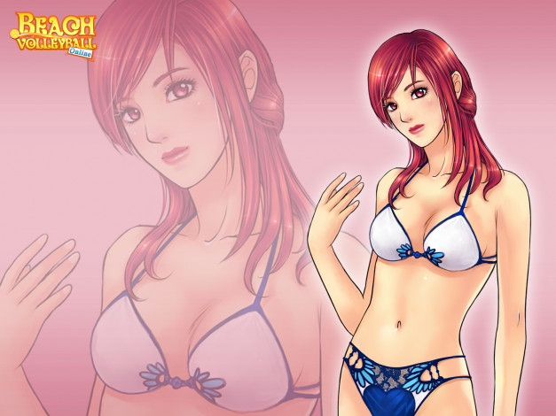 Обои картинки фото volleyball, online, видео, игры, beach