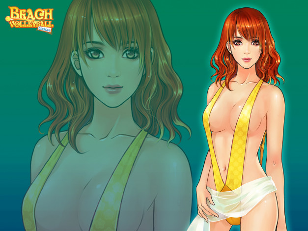 Обои картинки фото volleyball, online, видео, игры, beach